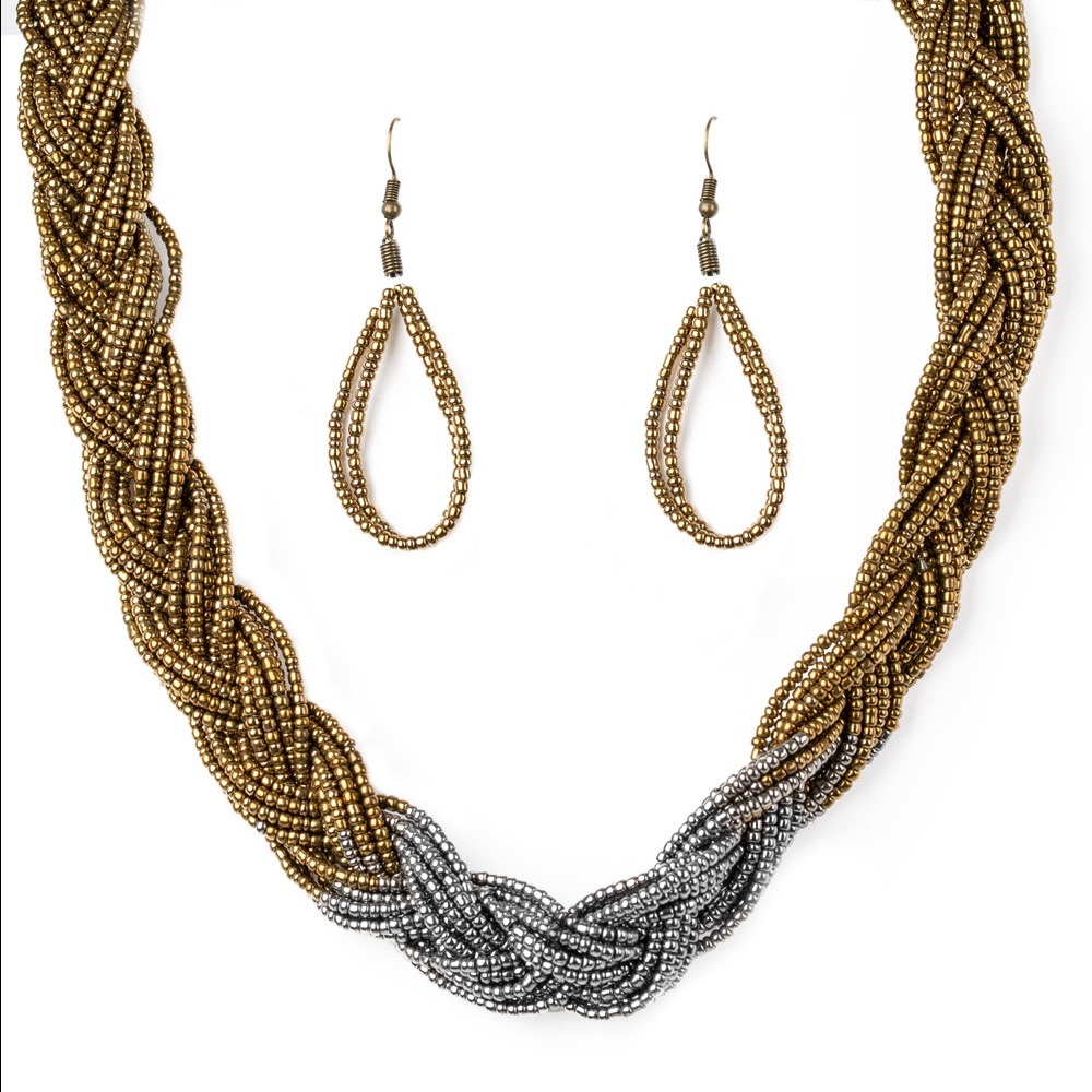 Braided Seed Bead Necklace